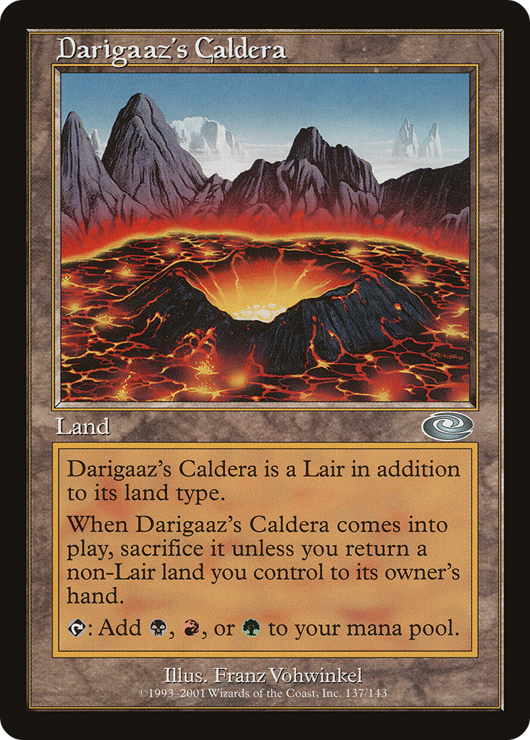 Darigaaz's Caldera (PLS-137) [Planeshift] Foil