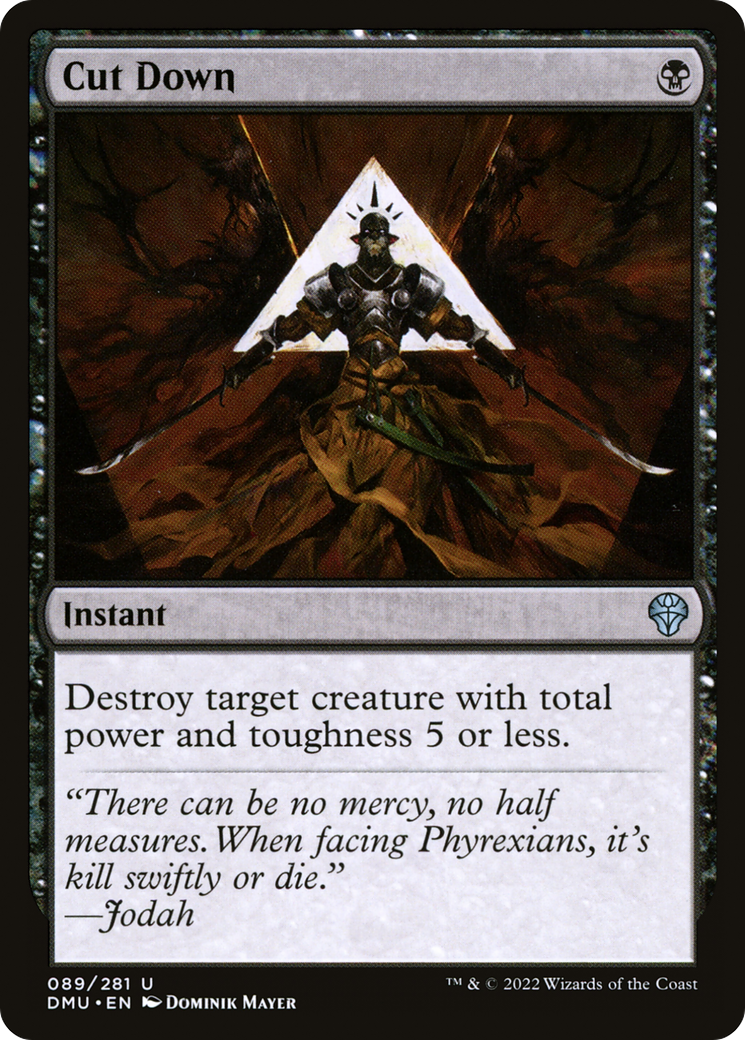 Cut Down (DMU-089) [Dominaria United]