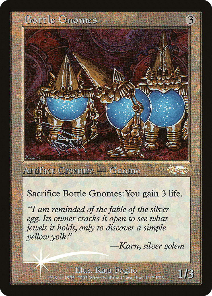 Bottle Gnomes (FNM-001) [Friday Night Magic 2003] Foil