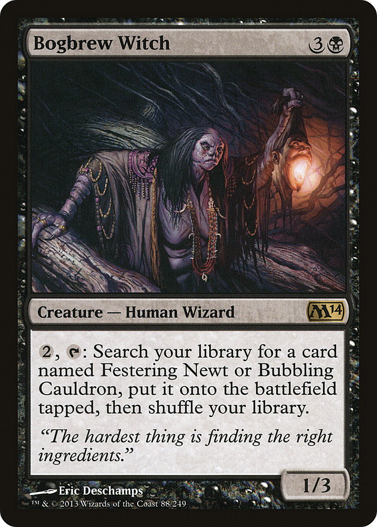 Bogbrew Witch (M14-088) [Magic 2014]