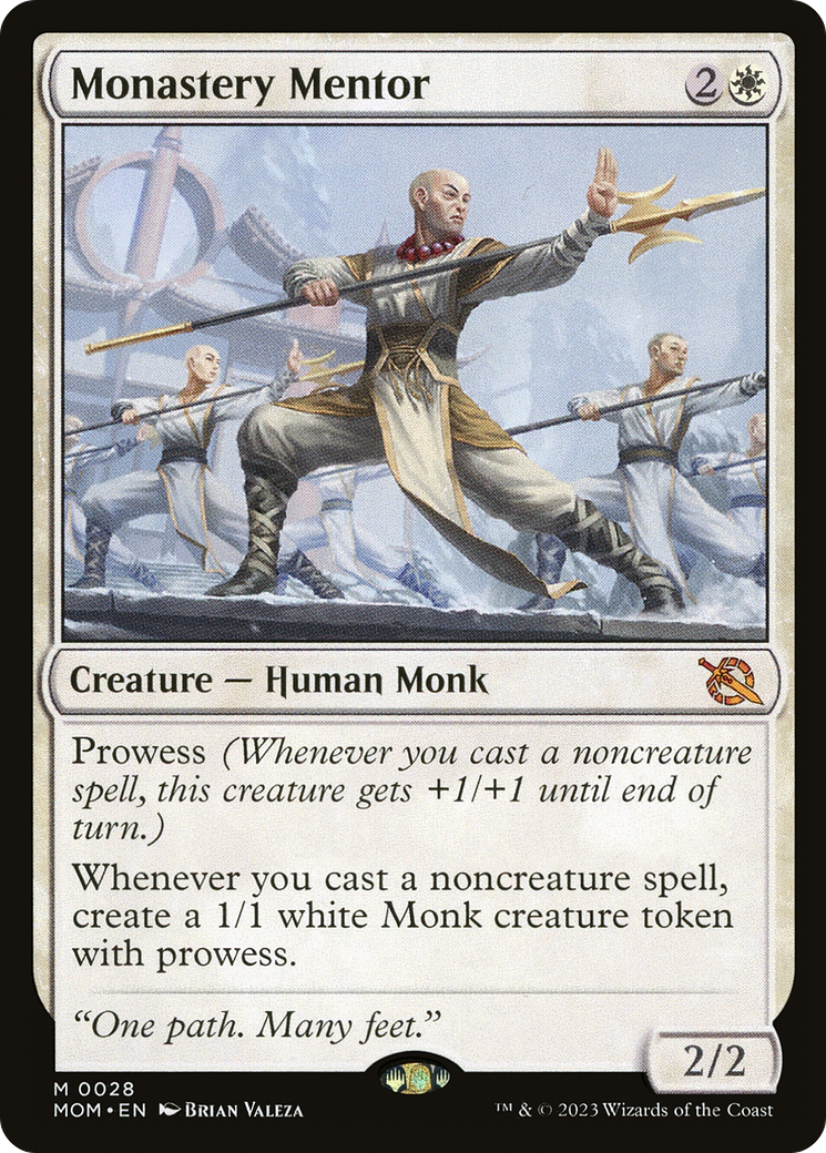 Monastery Mentor (MOM-028) [March of the Machine]