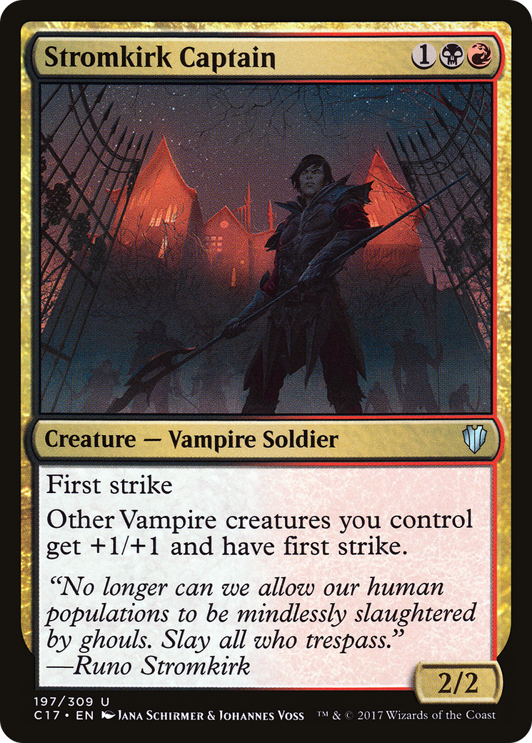 Stromkirk Captain (C17-197) [Commander 2017]