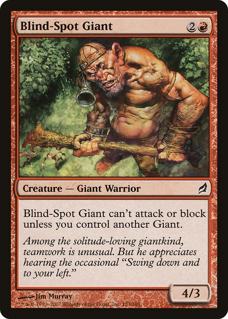 Blind-Spot Giant (LRW-153) [Lorwyn]