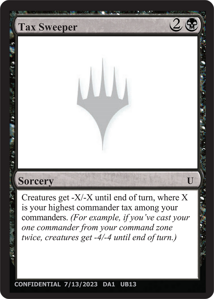Tax Sweeper (UNK-UU14B) [Unknown Event]