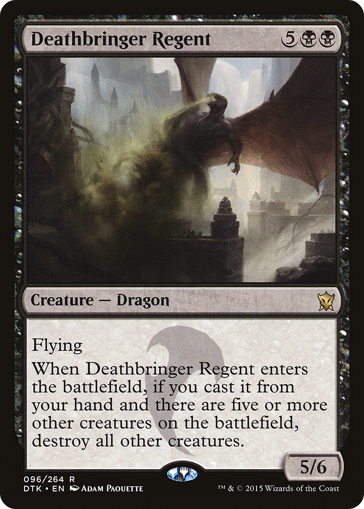 Deathbringer Regent (DTK-096) [Dragons of Tarkir] Foil