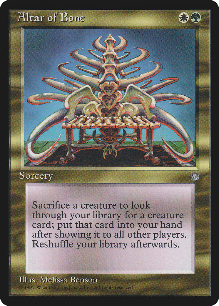 Altar of Bone (ICE-359) [Ice Age]