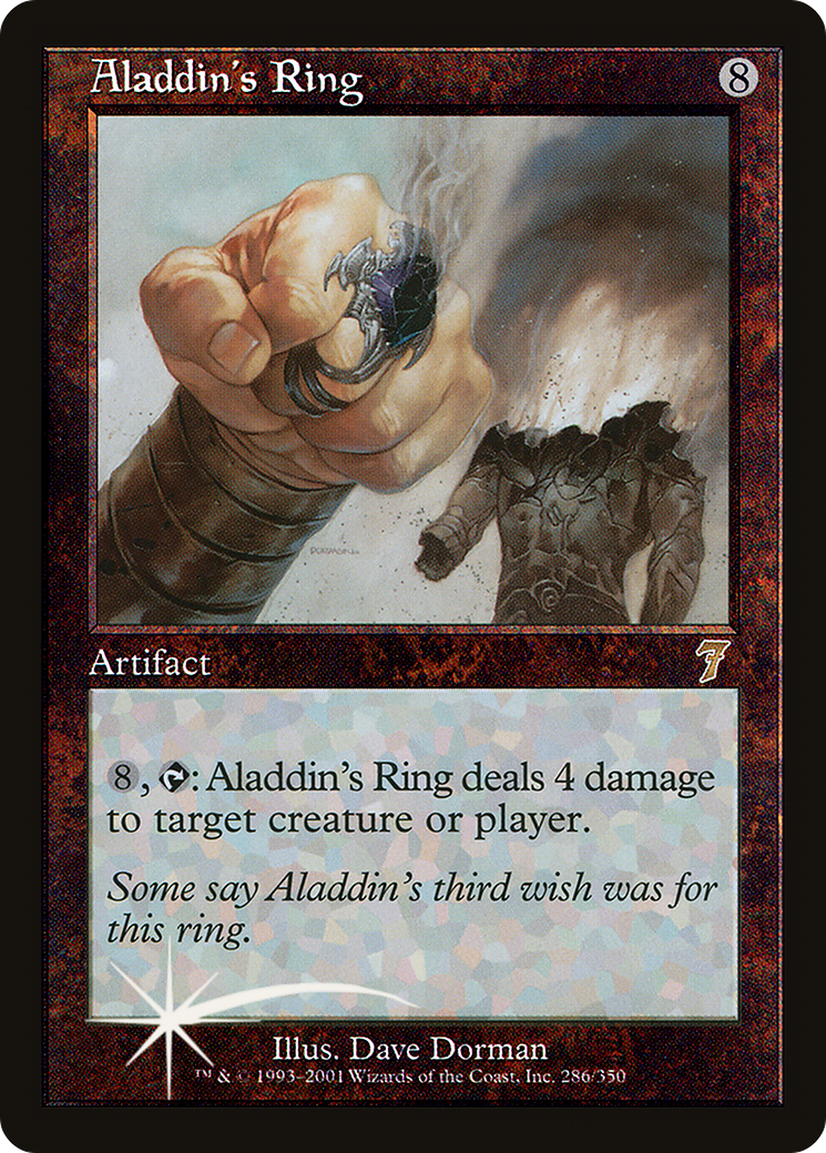 Aladdin's Ring (7ED-286★) [7th Edition]