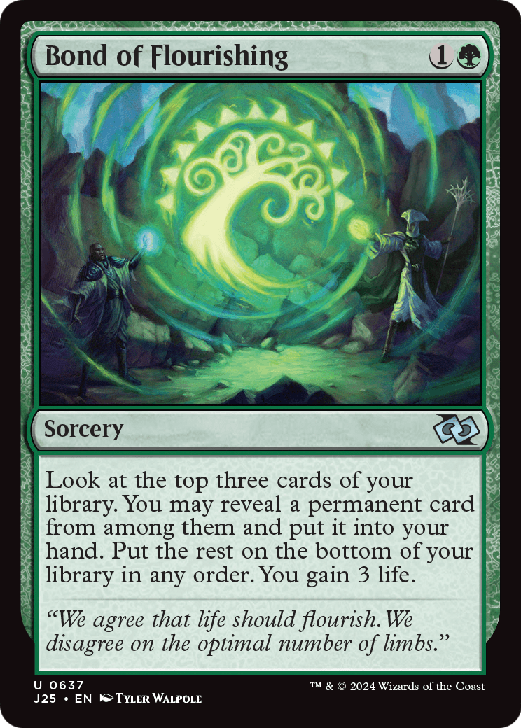 Bond of Flourishing (J25-637) [Foundations Jumpstart]