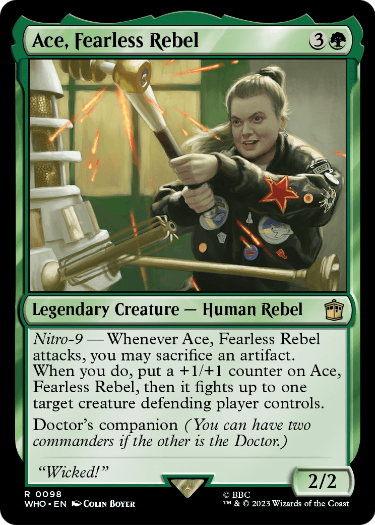 Ace, Fearless Rebel (WHO-098) [Doctor Who]