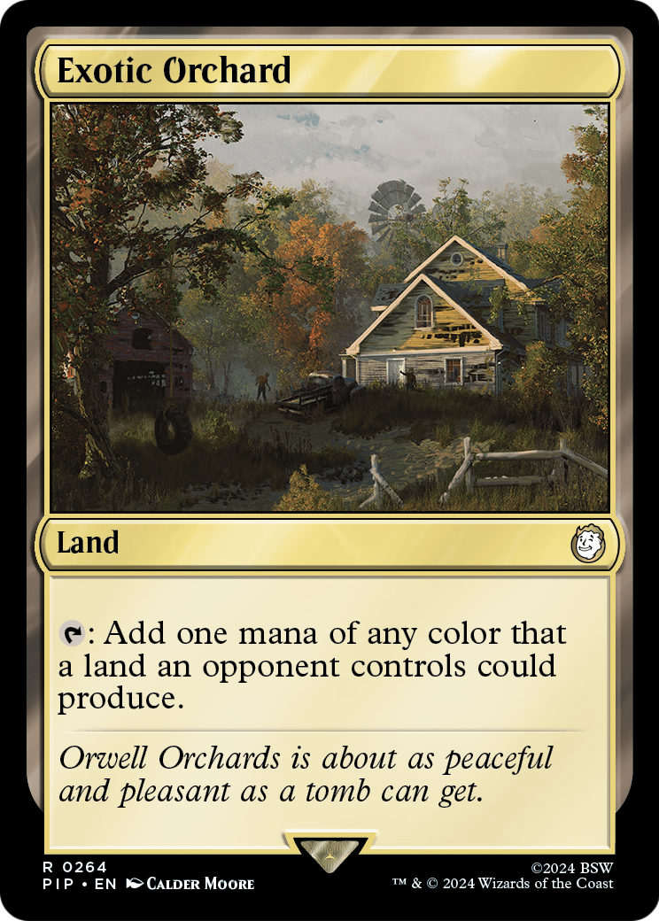 Exotic Orchard (PIP-264) [Fallout] Foil