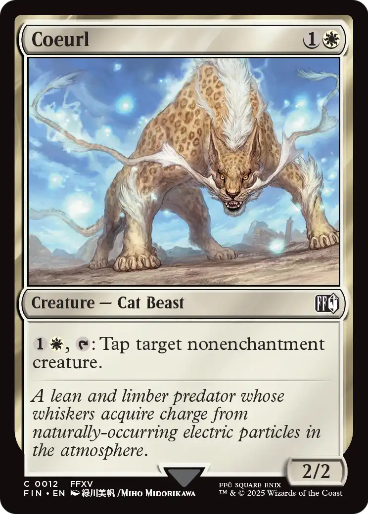 Coeurl (FIN-012) [FINAL FANTASY] Foil