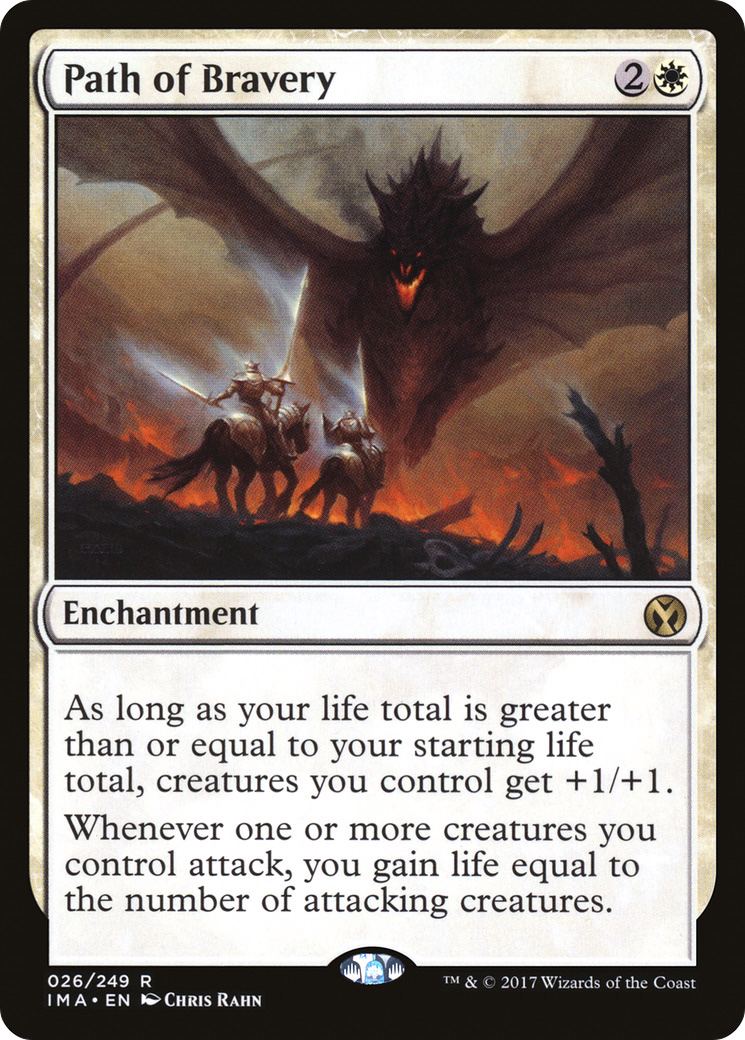 Path of Bravery (IMA-026) [Iconic Masters] Foil