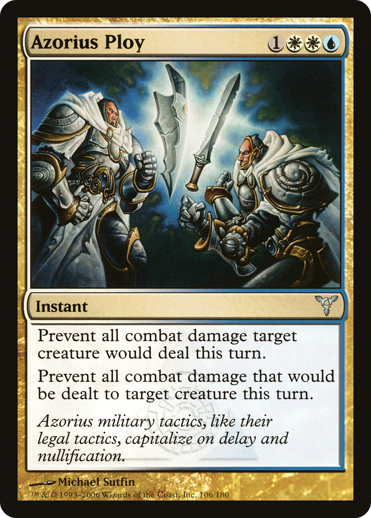 Azorius Ploy (DIS-106) [Dissension] Foil