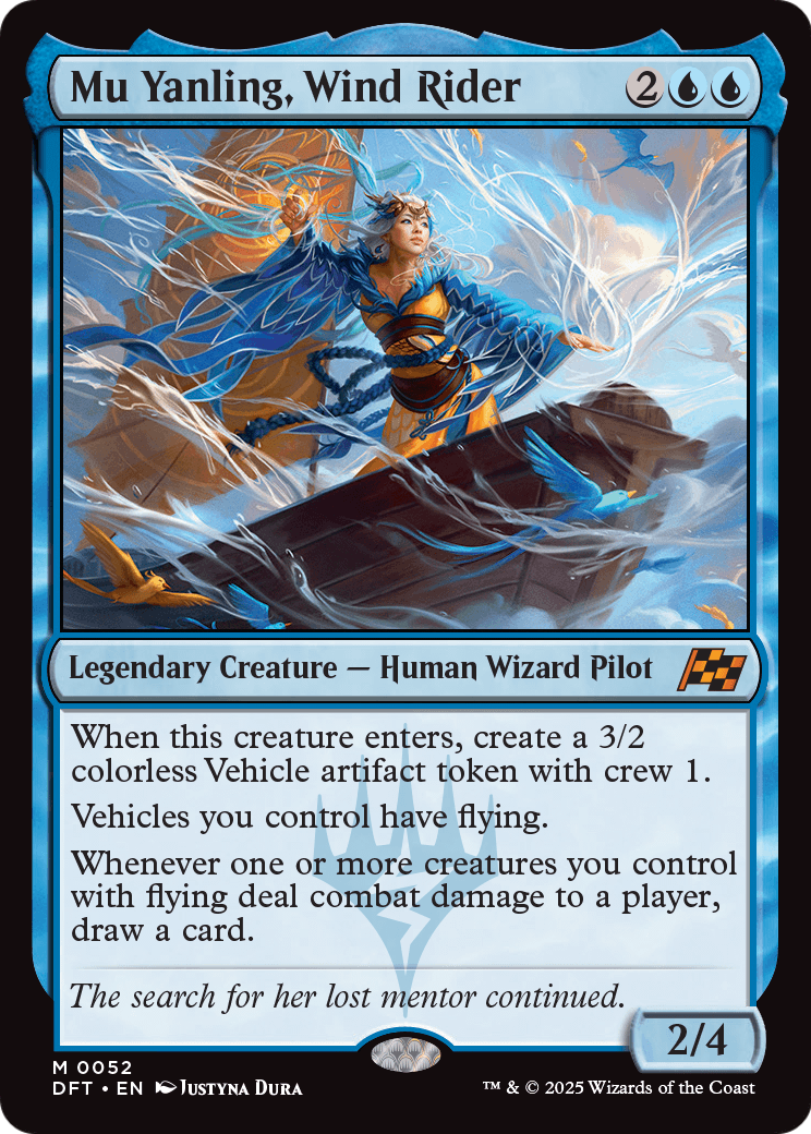 Mu Yanling, Wind Rider (DFT-052) [Aetherdrift]