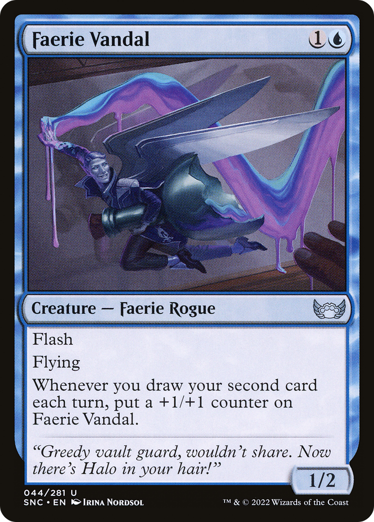 Faerie Vandal (SNC-044) [Streets of New Capenna]