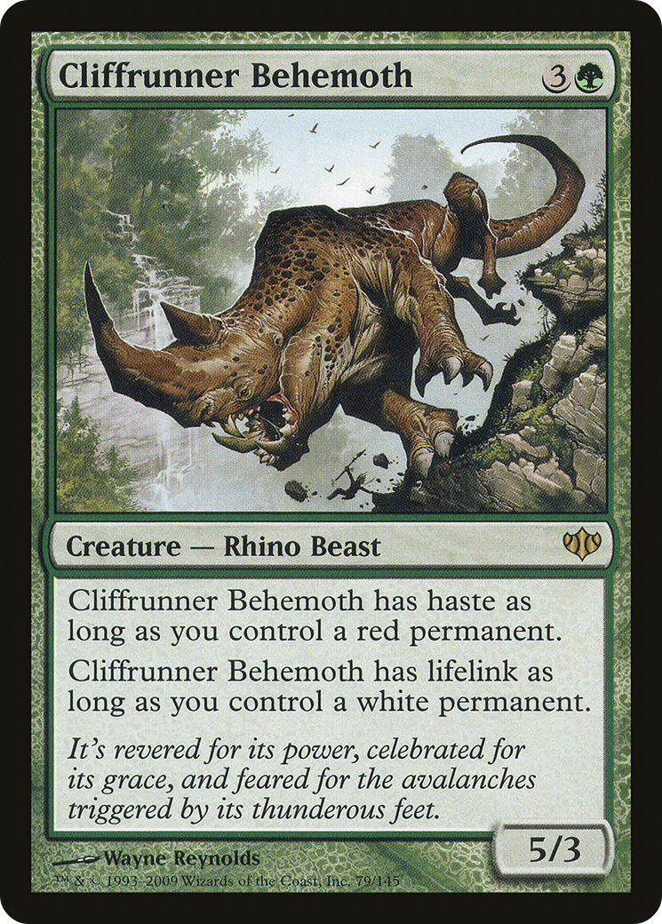 Cliffrunner Behemoth (CON-079) [Conflux]