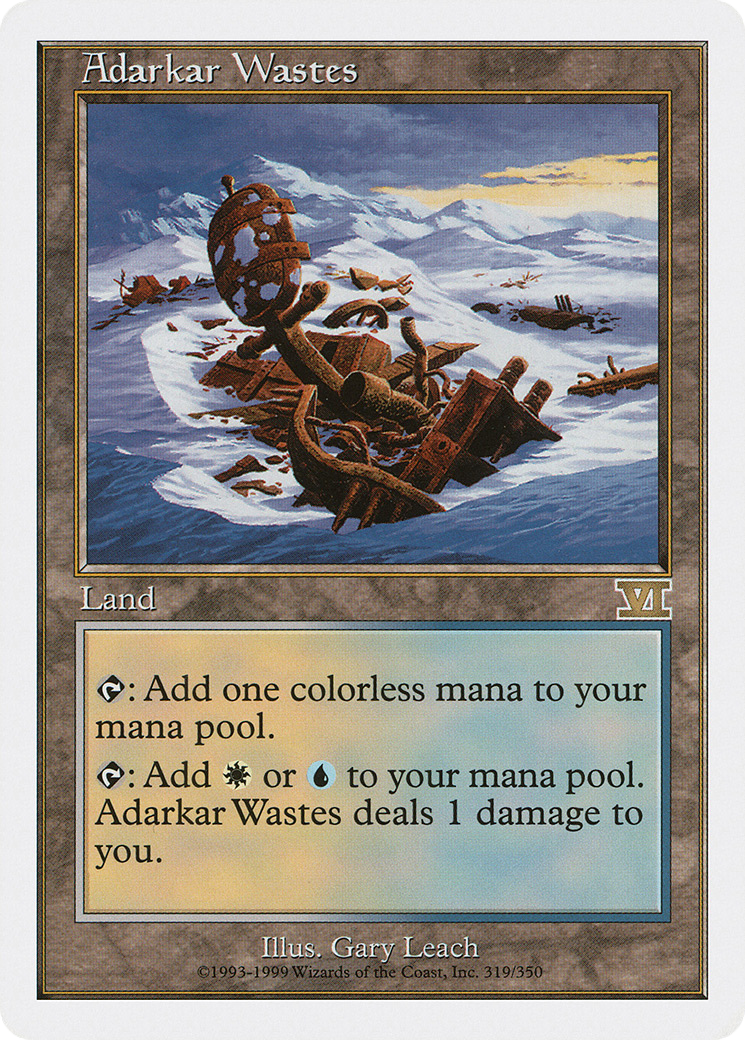 Adarkar Wastes (6ED-319) [Classic Sixth Edition]