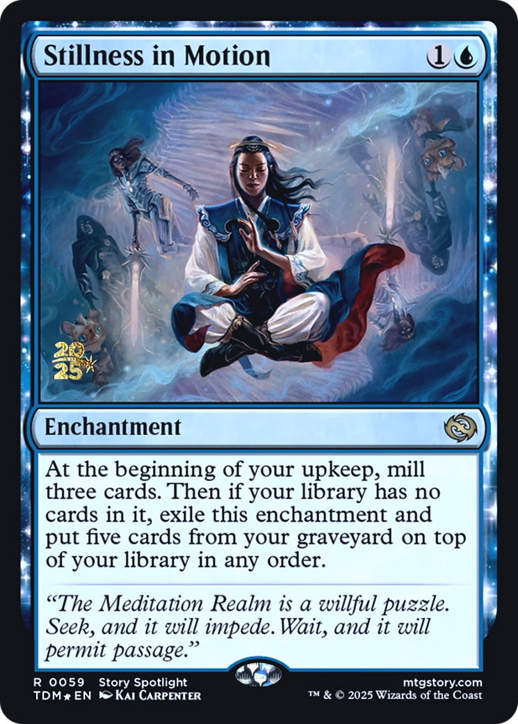 Stillness in Motion (PRE-059) [Prerelease Cards] Foil