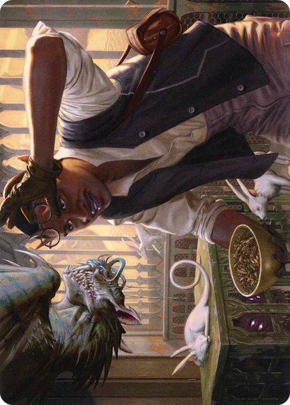 Bennie Bracks, Zoologist // Bennie Bracks, Zoologist (ASNC-049) (Borderless) [New Capenna Art Series] Foil