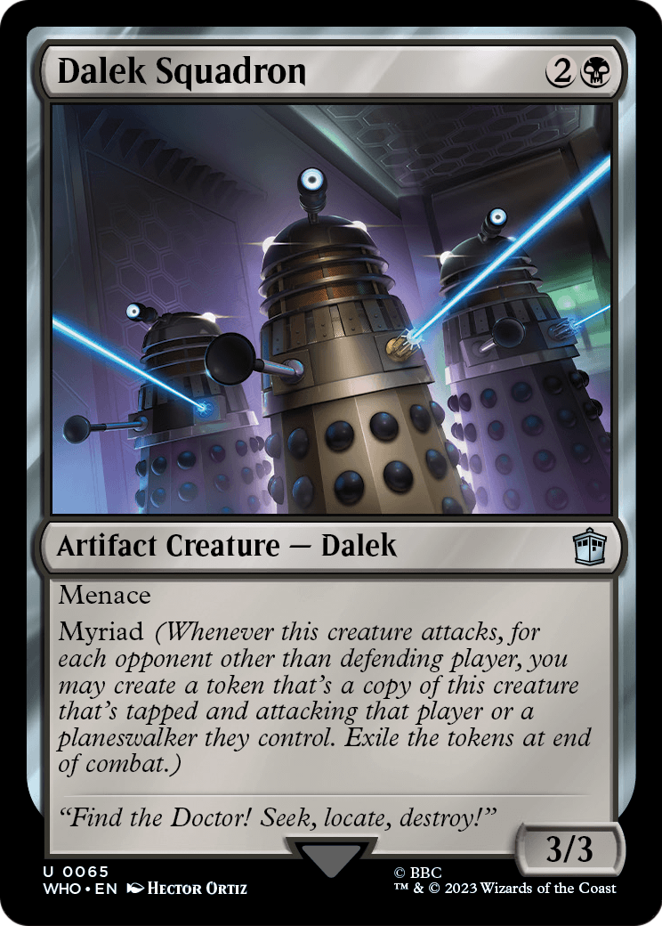 Dalek Squadron (WHO-065) [Doctor Who] Foil