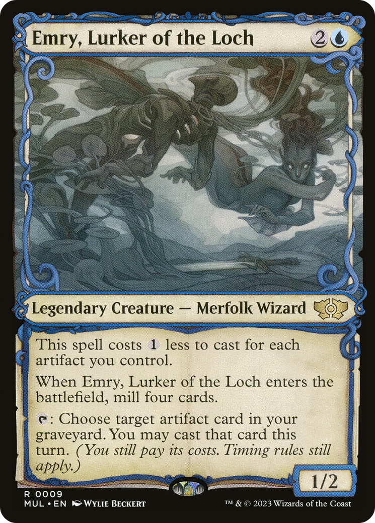 Emry, Lurker of the Loch (MUL-009) (Showcase) [Multiverse Legends]