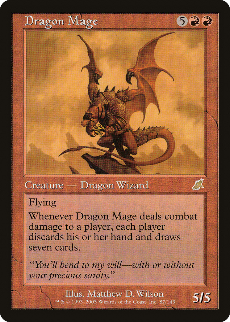 Dragon Mage (SCG-087) [Scourge]