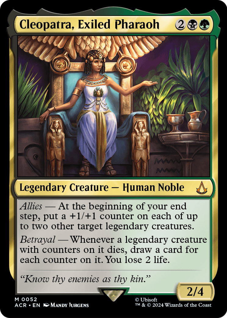 Cleopatra, Exiled Pharaoh (ACR-052) [Assassin's Creed]