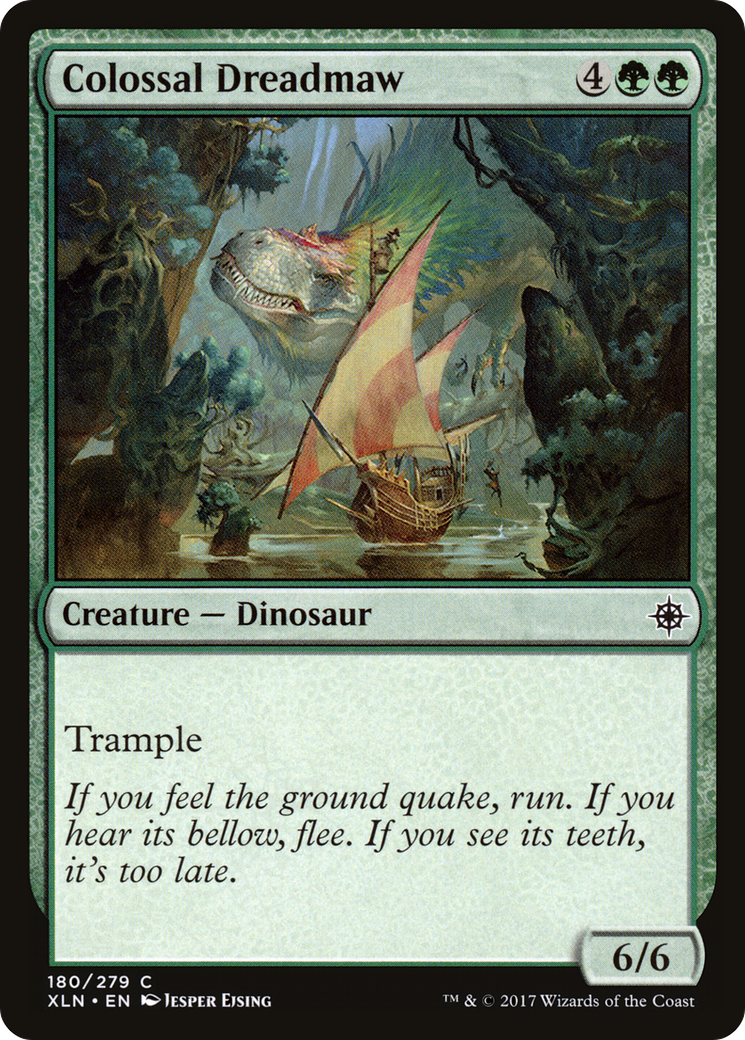 Colossal Dreadmaw (XLN-180) [Ixalan] Foil