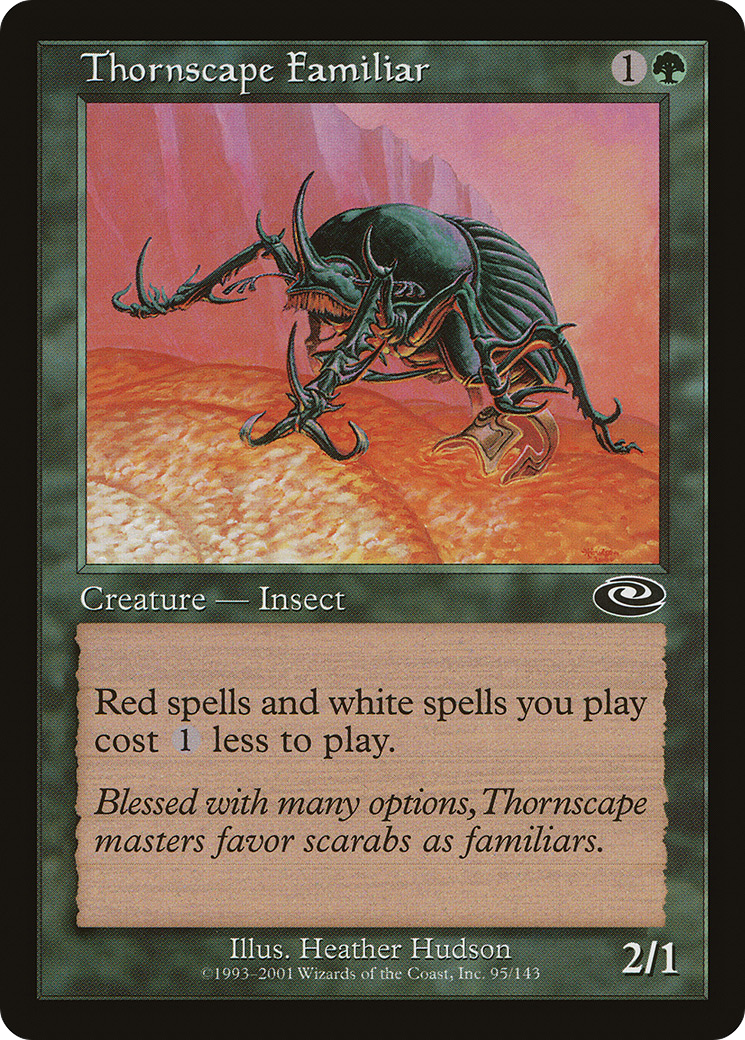 Thornscape Familiar (PLS-095) [Planeshift] Foil