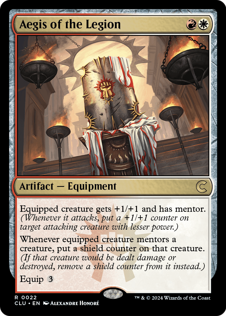 Aegis of the Legion (CLU-022) [Ravnica: Clue Edition]