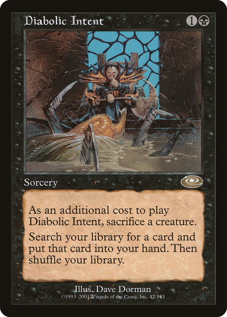 Diabolic Intent (PLS-042) [Planeshift] Foil