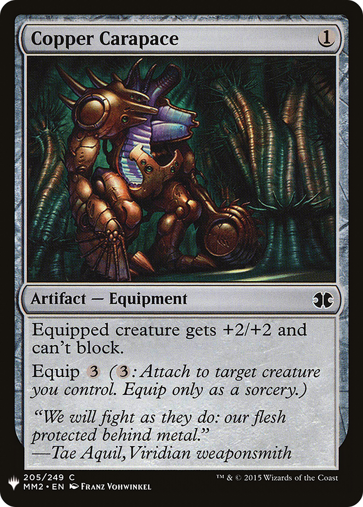 Copper Carapace (LIST-MM2-205) [The List]
