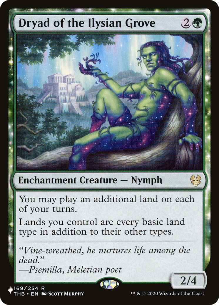 Dryad of the Ilysian Grove (LIST-THB-169) [The List Reprints]
