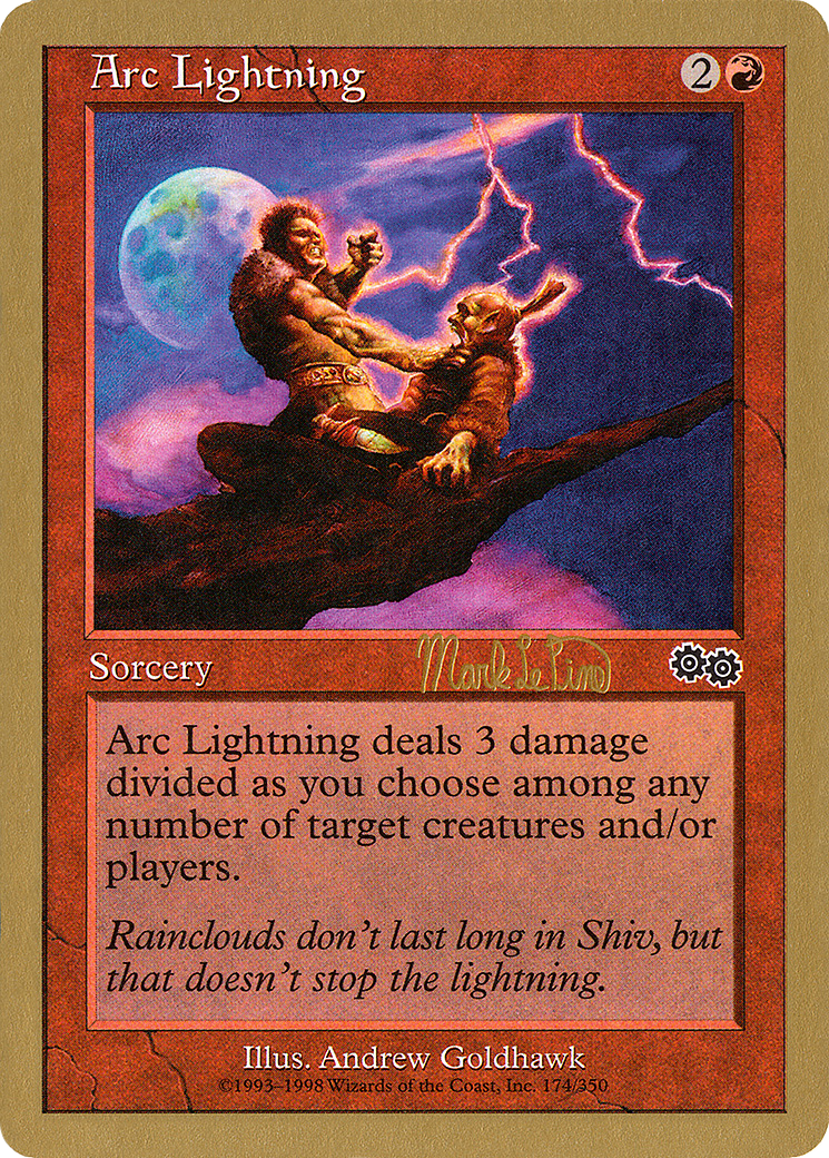 Arc Lightning - 1999 Mark Le Pine (USG) [World Championship Decks 1999]