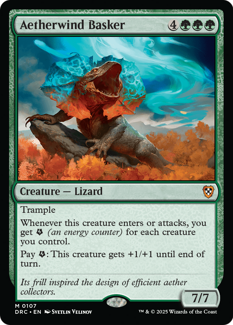 Aetherwind Basker (DRC-107) [Commander: Aetherdrift]