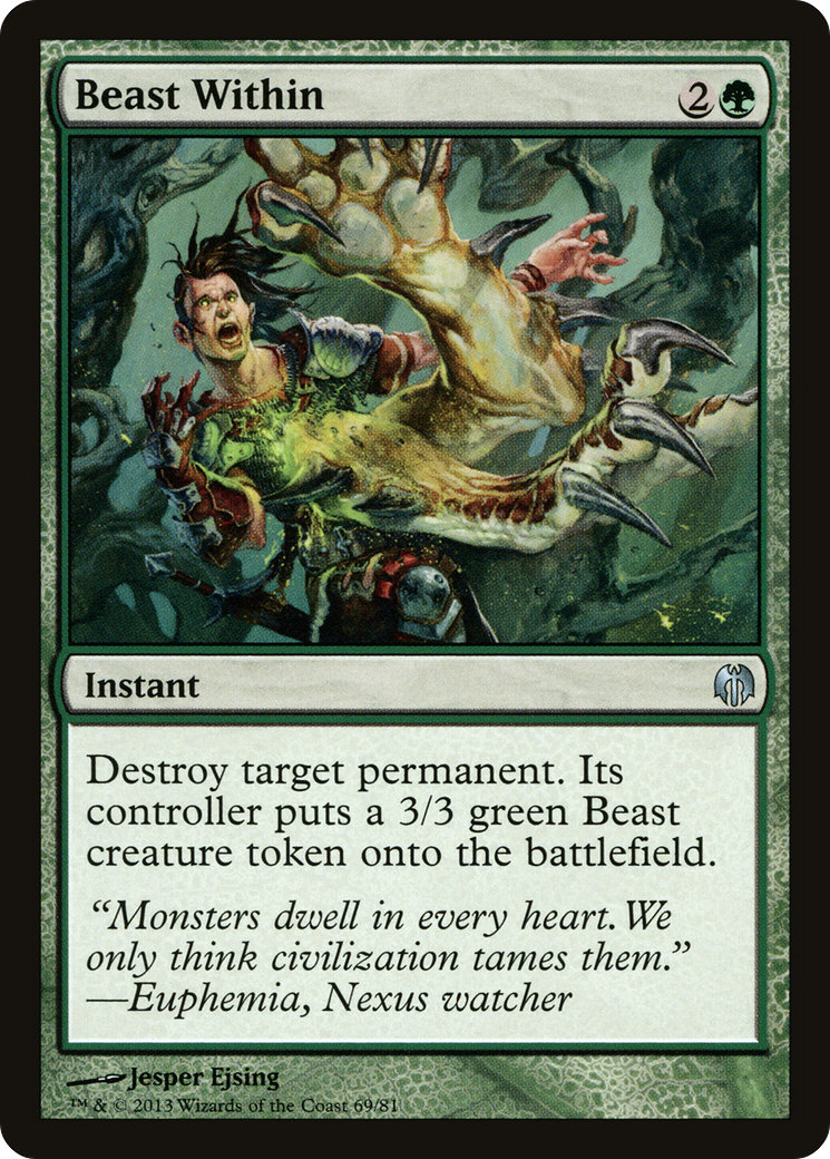 Beast Within (DDL-069) [Duel Decks: Heroes vs. Monsters]