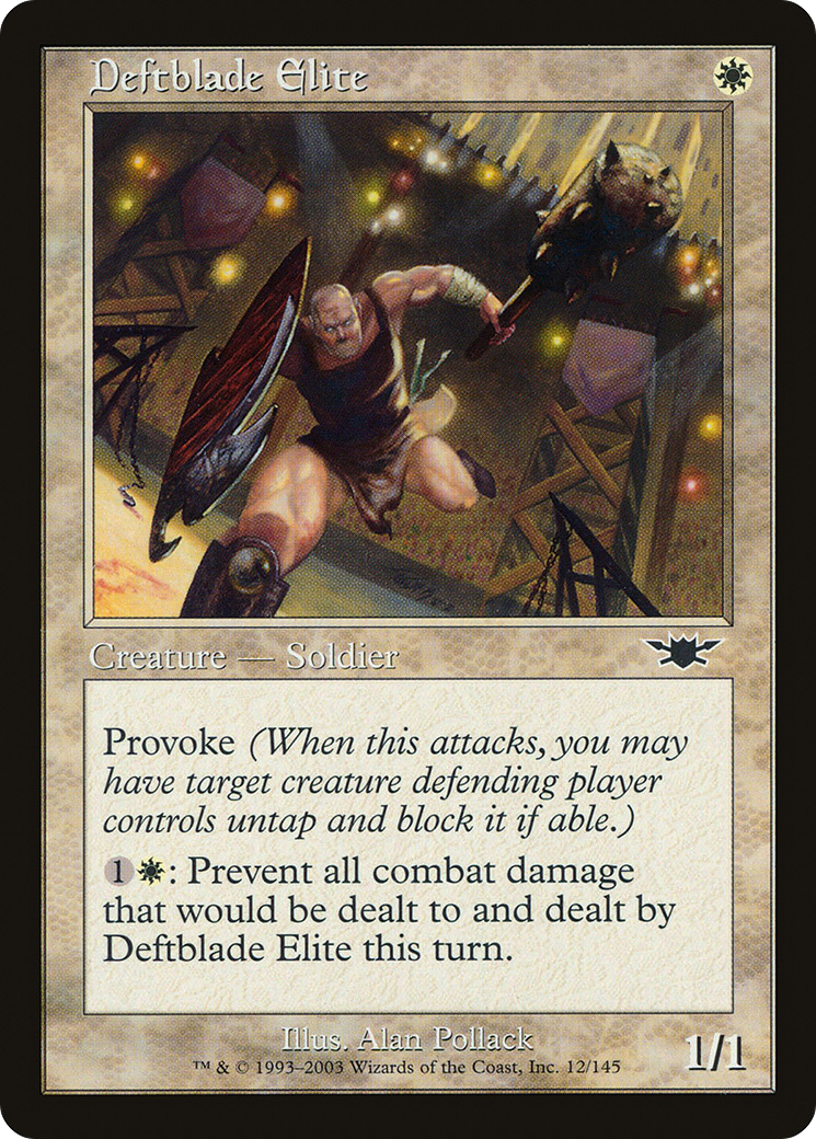 Deftblade Elite (LGN-012) [Legions] Foil
