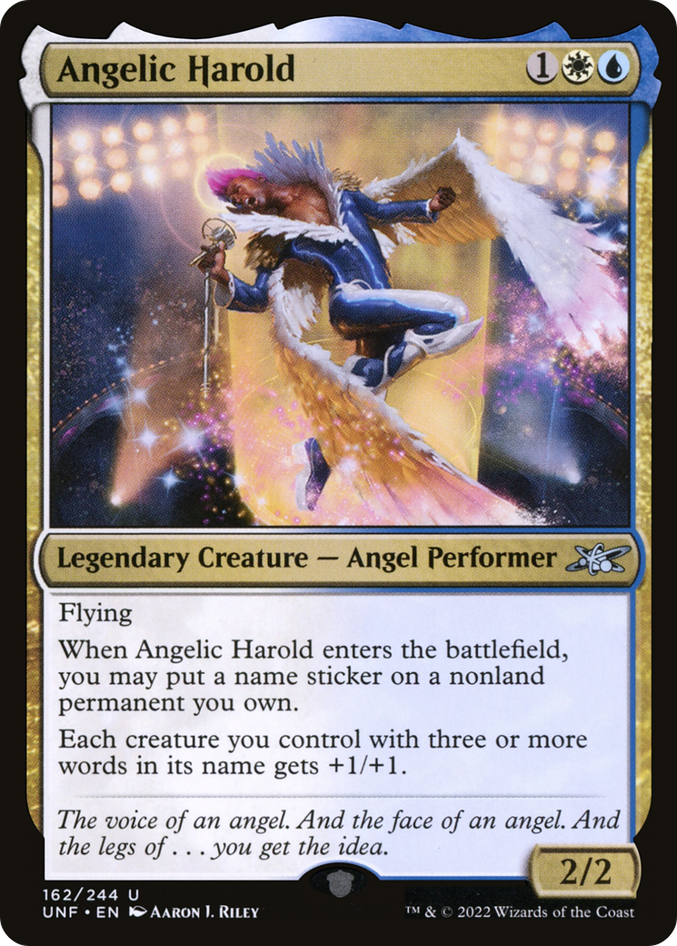 Angelic Harold (UNF-162) [Unfinity] Foil