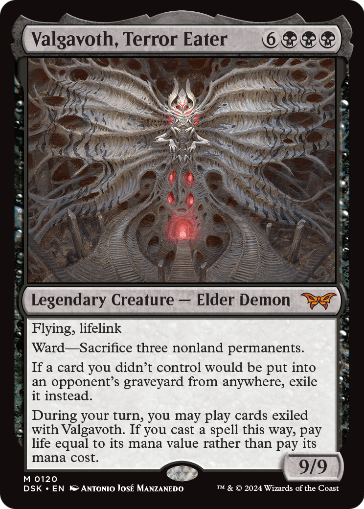 Valgavoth, Terror Eater (DSK-120) [Duskmourn: House of Horror]