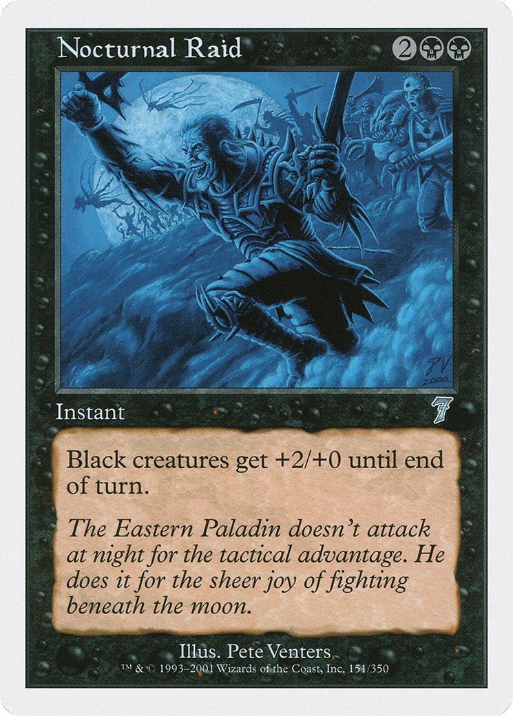 Nocturnal Raid (7ED-151) [7th Edition]