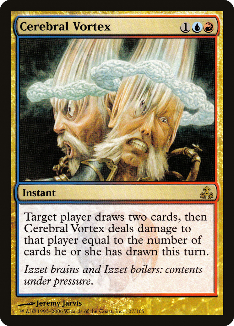 Cerebral Vortex (GPT-107) [Guildpact] Foil