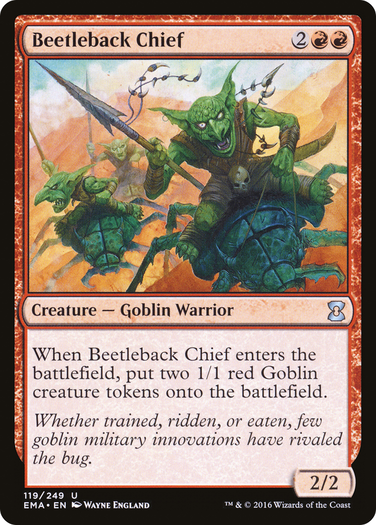 Beetleback Chief (EMA-119) [Eternal Masters]