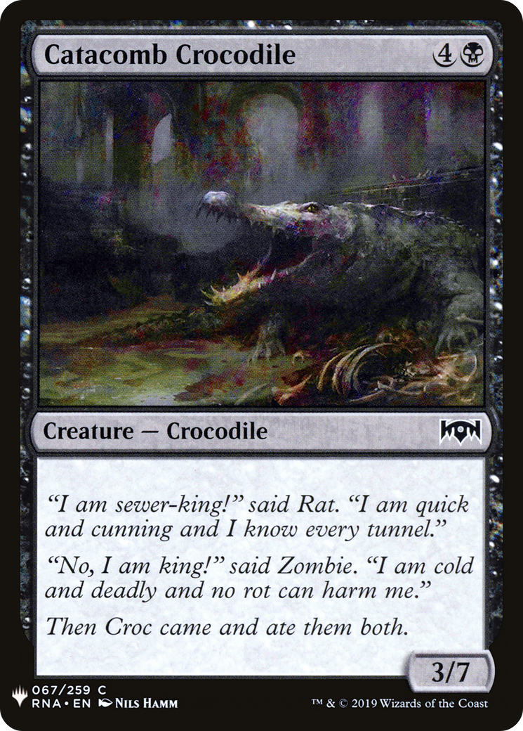 Catacomb Crocodile (LIST-RNA-67) [The List]
