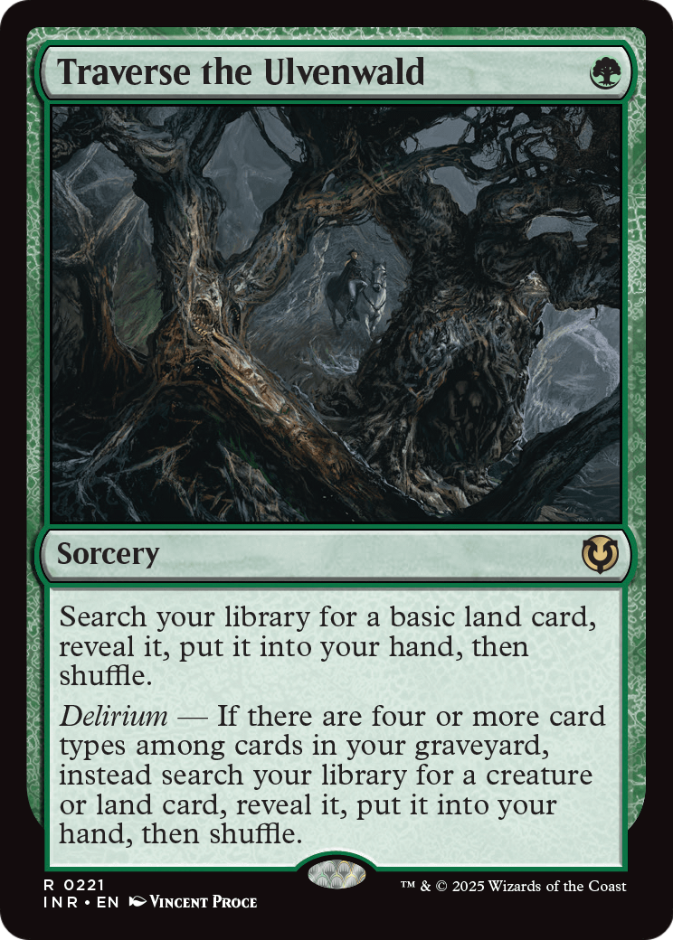 Traverse the Ulvenwald (INR-221) [Innistrad Remastered] Foil