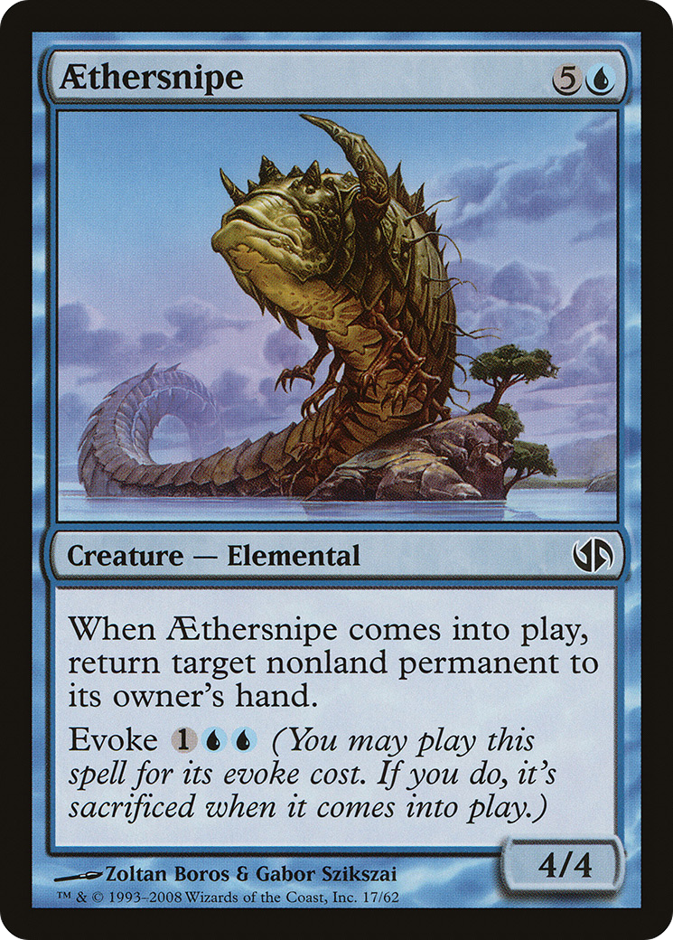 Aethersnipe (DD2-017) [Duel Decks: Jace vs. Chandra]