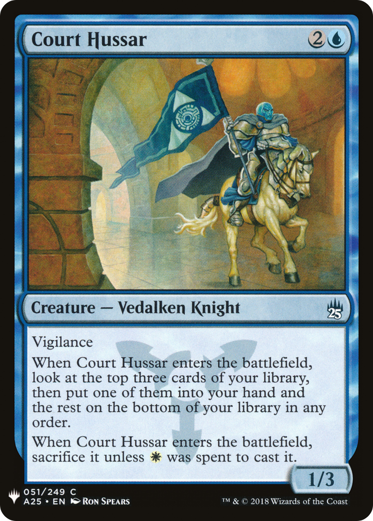 Court Hussar (LIST-A25-51) [The List]