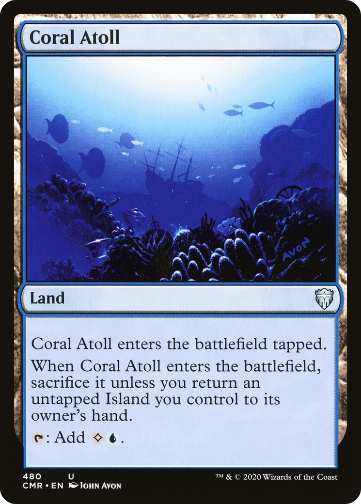 Coral Atoll (CMR-480) [Commander Legends]