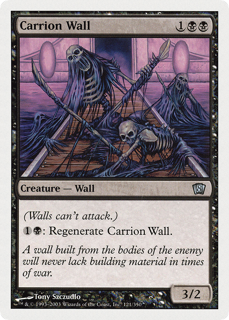 Carrion Wall (8ED-121) [8th Edition]