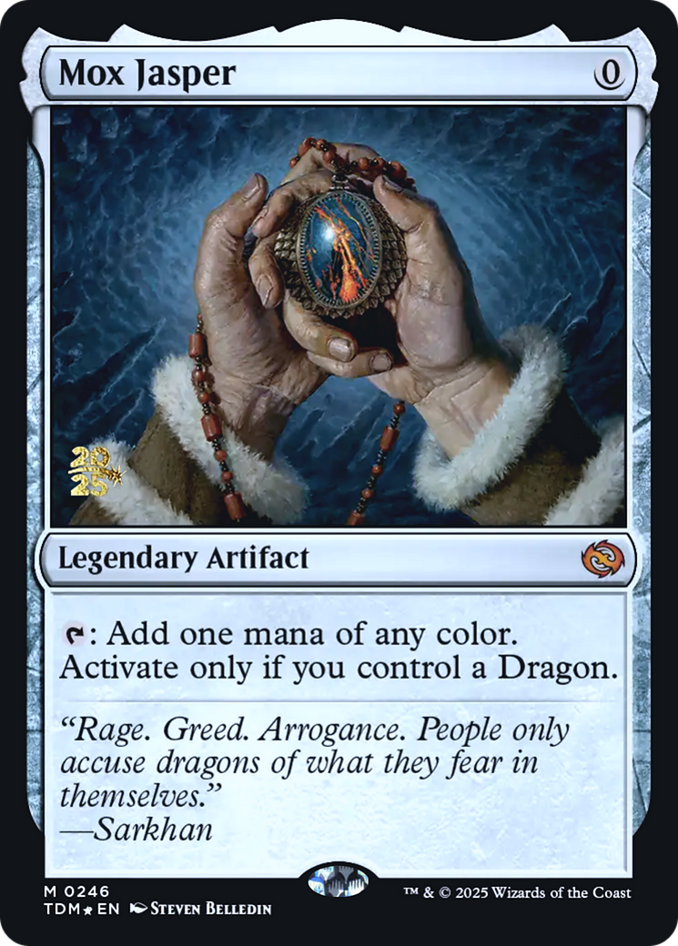 Mox Jasper (PRE-246) [Prerelease Cards] Foil