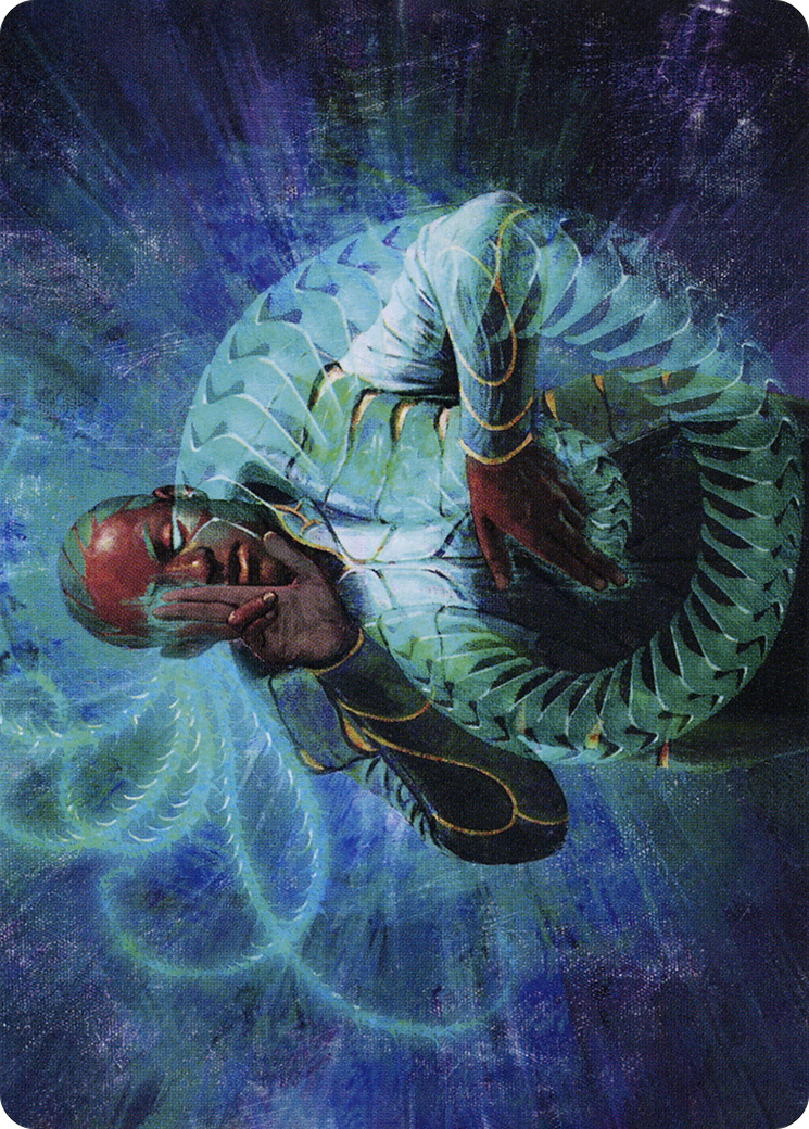 Biomathematician // Biomathematician (ASTX-021) (Borderless) [Strixhaven Art Series] Foil